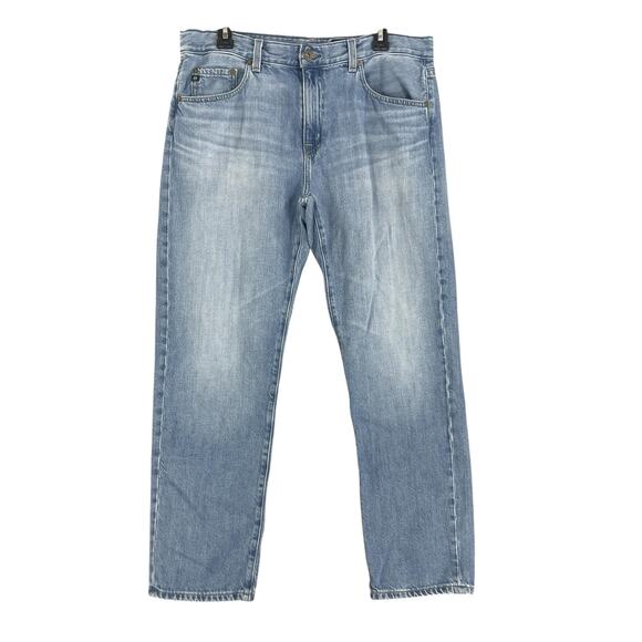 AG Adriano Goldschmied Jeans 29 Ex Boyfriend Slouchy Slim Straight Denim Cotton - Picture 1 of 15